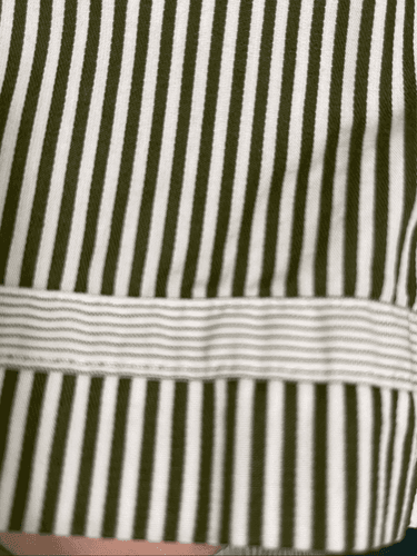 Murano Men’s Slim Fit Short Sleeve Pinstriped Button Up Shirt size Large - Thumbnail 7