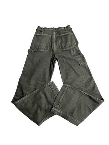 AE Stovepipe Women’s Wide Leg Carpenter Jeans - Thumbnail 5