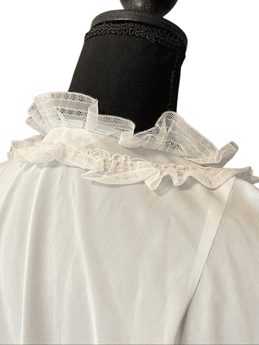 VTG 60’s The Stella Fagim Laced Bed Jacket Lingerie - Thumbnail 8