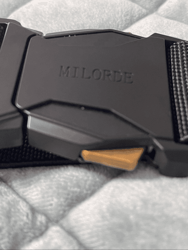 Milorde Tactical Quick Release Heavy Duty Belt - Image 1