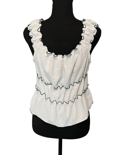 Kirious Women’s Contrast Bow Baby Doll Halter/Tank Top - Thumbnail 10