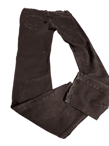 FWRD Denim Washed Up Men’s Jet Black Distressed Slim Fit Jeans - Thumbnail 5