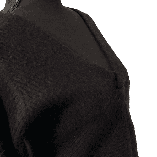 Derek Lam 10 Crosby Women’s Marnie Twist Front Brushed Ribbed L/S Wool Blend Sw - Thumbnail 3