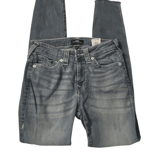 True Religion Jennie Mid-Rise Super Skinny Jeans - Image 1