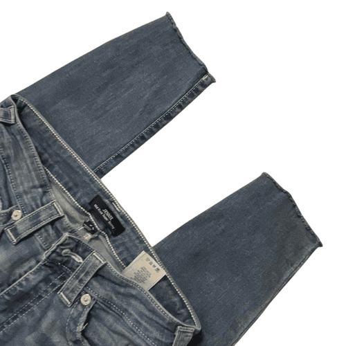 True Religion Jennie Mid-Rise Super Skinny Jeans - Thumbnail 2