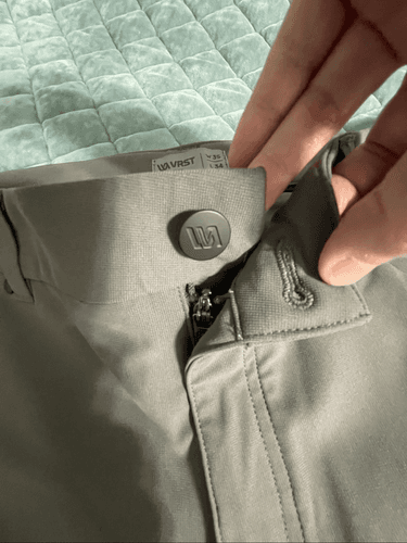 VRST Men's Earl Gray Limitless 4-Way Stretch 5 Pocket Athletic Fit Pants - Thumbnail 6