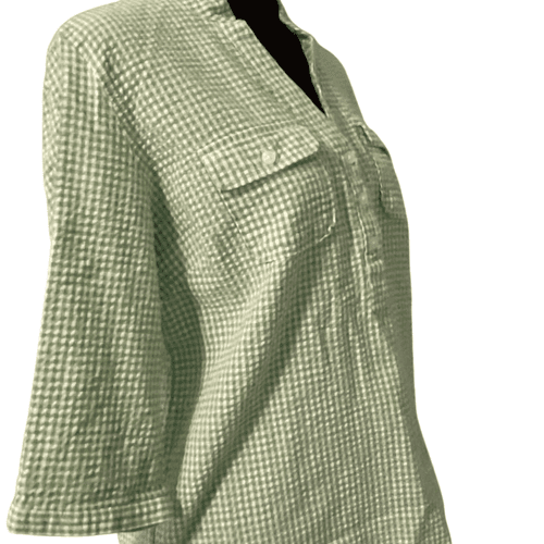 Baxter & Wells Women’s Vintage 3/4 Sleeve Top/Shirt/Blouse - Thumbnail 2