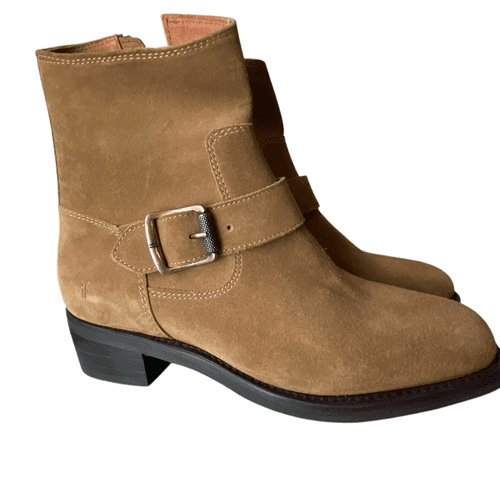 Frye Hannah Engineer Short Boot Women’s Sueded Boot - Image 1