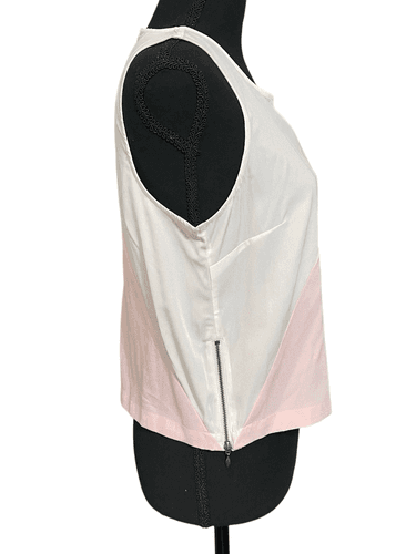 Banana Republic Women’s Sleeveless Zipper Top Size 6 - Thumbnail 2