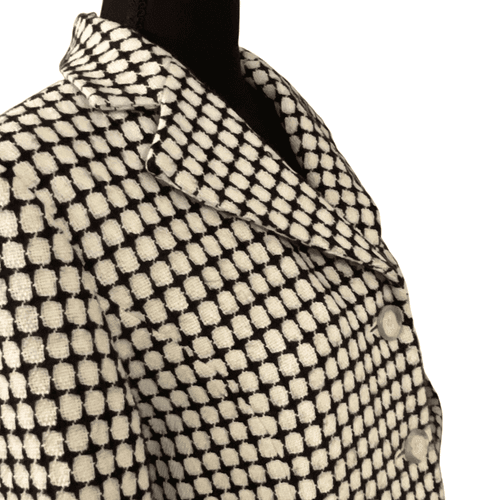 Ann Taylor Women’s Classic Checkered 3 Button Blazer - Thumbnail 6