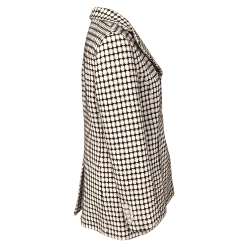 Ann Taylor Women’s Classic Checkered 3 Button Blazer - Thumbnail 7