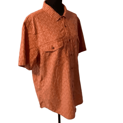 Frye And Co Men’s S/S Button Down Casual Western/Cowboy Shirt - Thumbnail 2