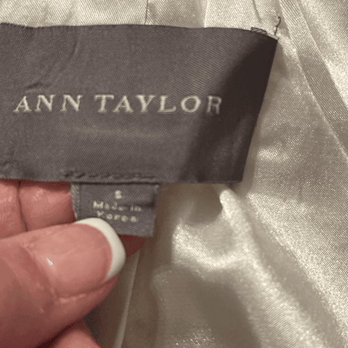 Ann Taylor Women’s Classic Checkered 3 Button Blazer - Thumbnail 10