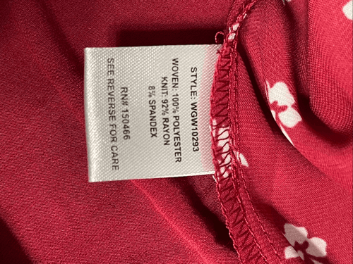 41 Hawthorn Women’s Red Floral Double Strap Sleeveless Blouse/Top/Shirt - Thumbnail 10