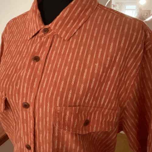 Frye And Co Men’s S/S Button Down Casual Western/Cowboy Shirt - Image 1