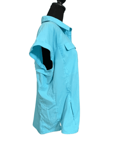 Reel Legends Mariners Women’s Cap Sleeve Fishing Shirt/Top - Thumbnail 6