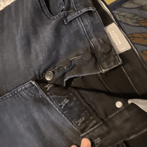 Everlane Black Premium High Rise Skinny Jeans - Thumbnail 3