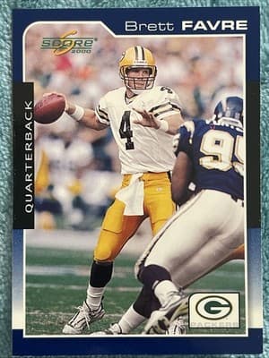 2000 Score - Brett Favre #71 - Thumbnail 5