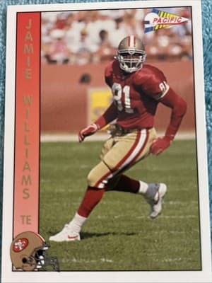 1992 Pacific - Jamie Williams #286 - Thumbnail 4