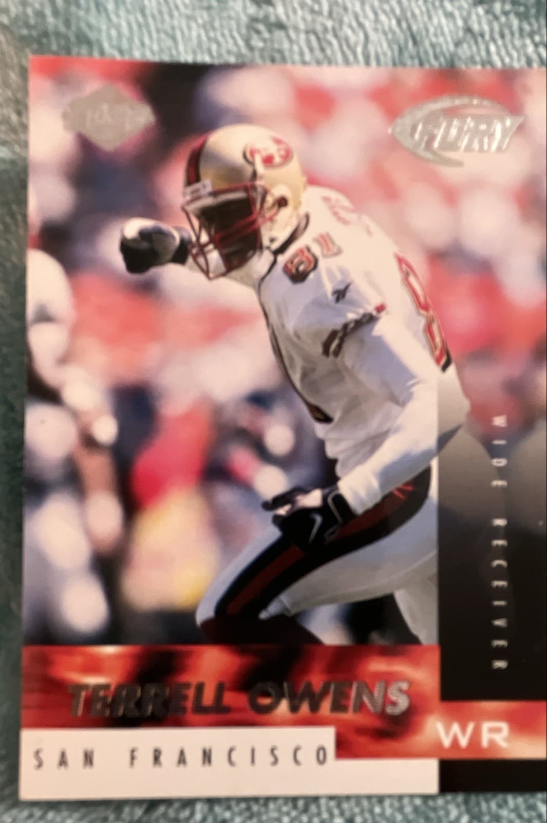 1999 Collector's Edge Fury - Terrell Owens #107 - Image 1