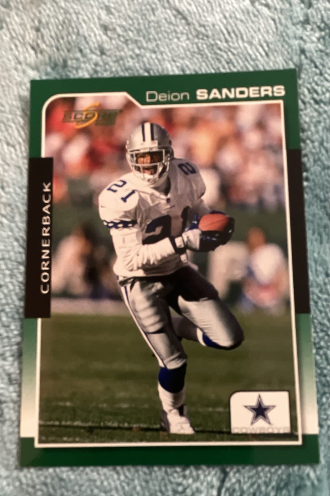 2000 Score - Deion Sanders #220 Scorecard /2000 - Image 1