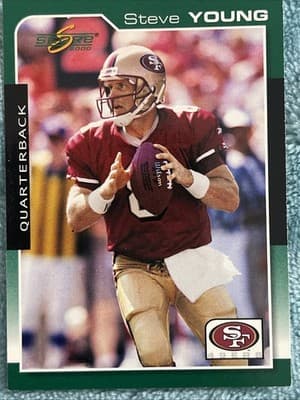 2000 Score - Steve Young #172 Scorecard /2000 - Thumbnail 5