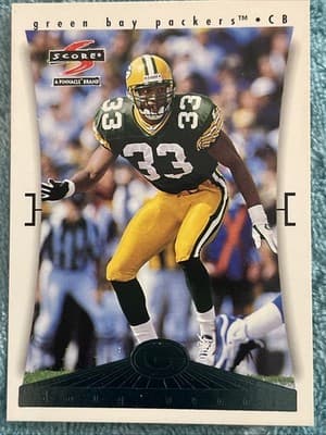 1997 Score Team Collection - Green Bay Packers Doug Evans #13 - Thumbnail 4