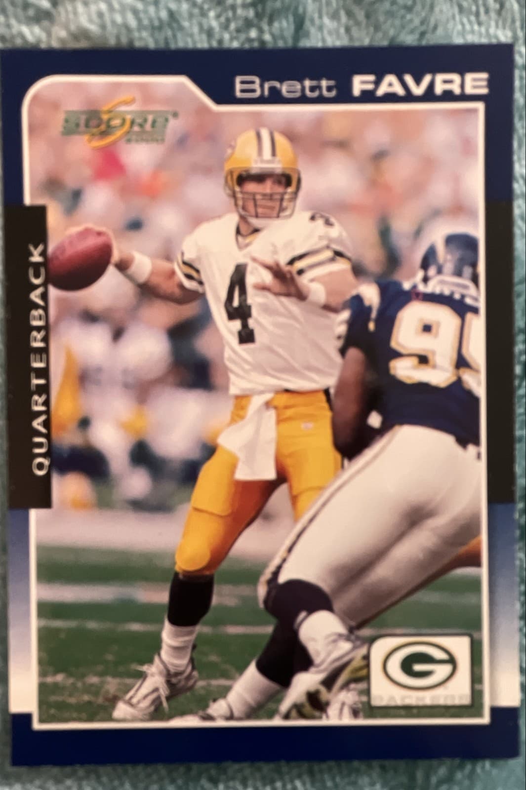 2000 Score - Brett Favre #71 - Image 1