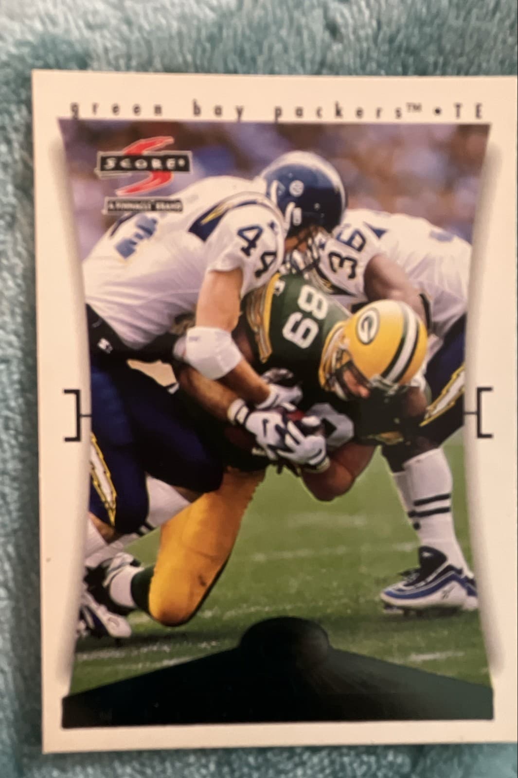 1997 Score Team Collection - Green Bay Packers Mark Chmura #9 - Image 1