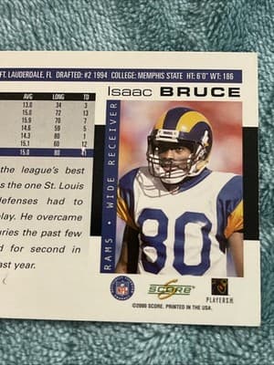 2000 Score - Isaac Bruce #184 - Thumbnail 4