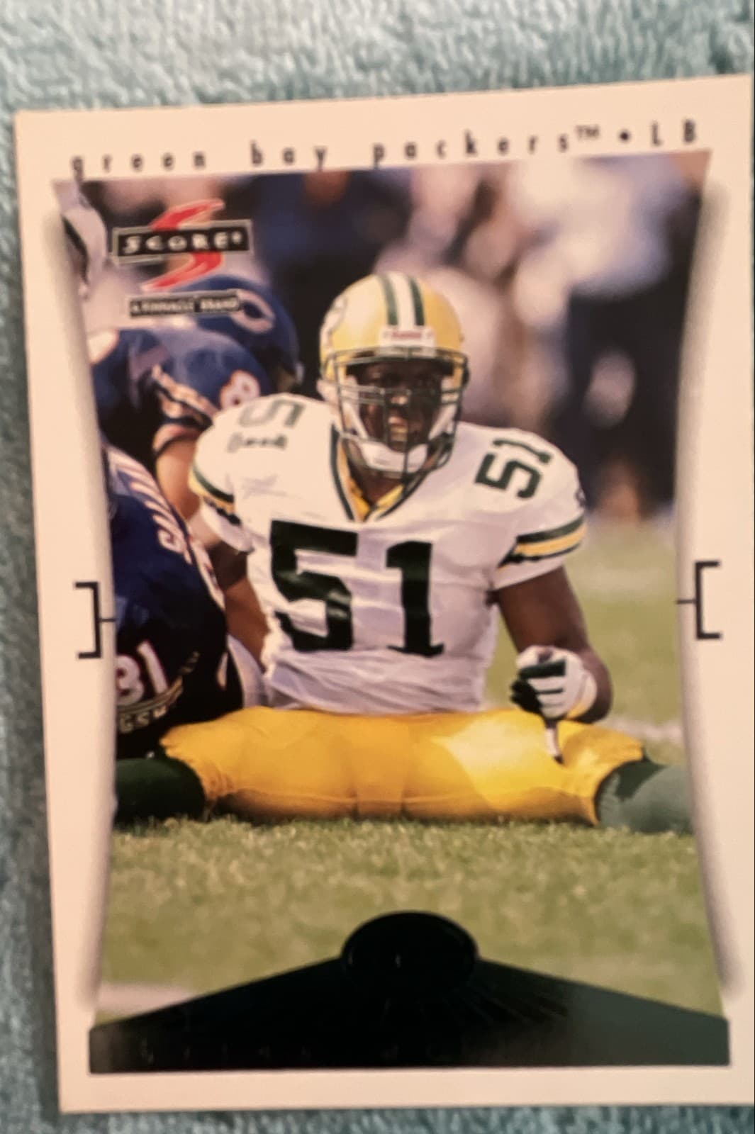 1997 Score Team Collection - Green Bay Packers Brian Williams #12 - Image 1