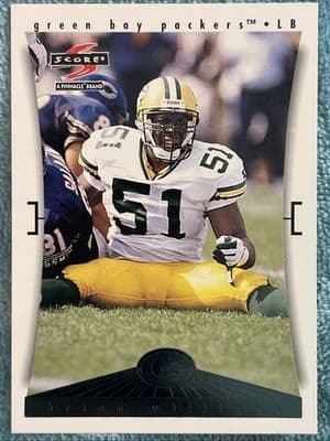 1997 Score Team Collection - Green Bay Packers Brian Williams #12 - Thumbnail 4