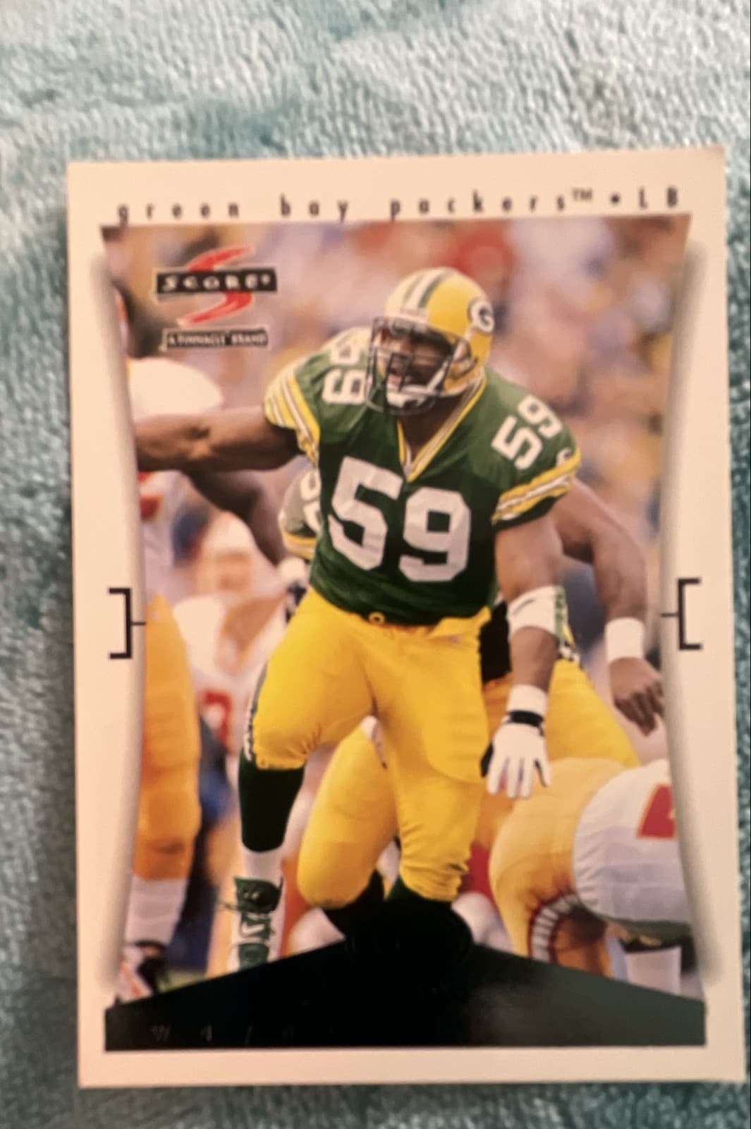 1997 Score Team Collection - Green Bay Packers Wayne Simmons #10 - Image 1
