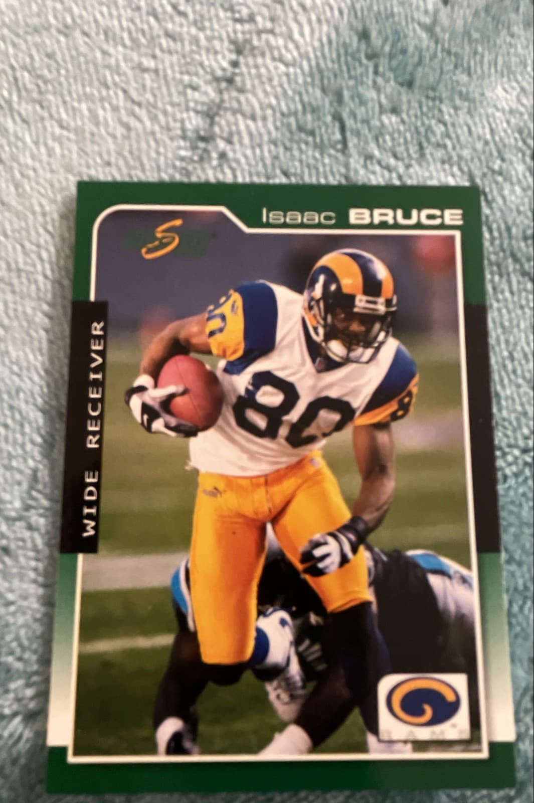 2000 Score - Isaac Bruce #184 - Image 1