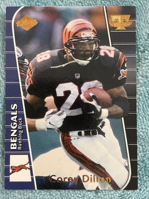 1999 Collector's Edge Triumph - Corey Dillon #T4 Galvanized /500 - Thumbnail 7