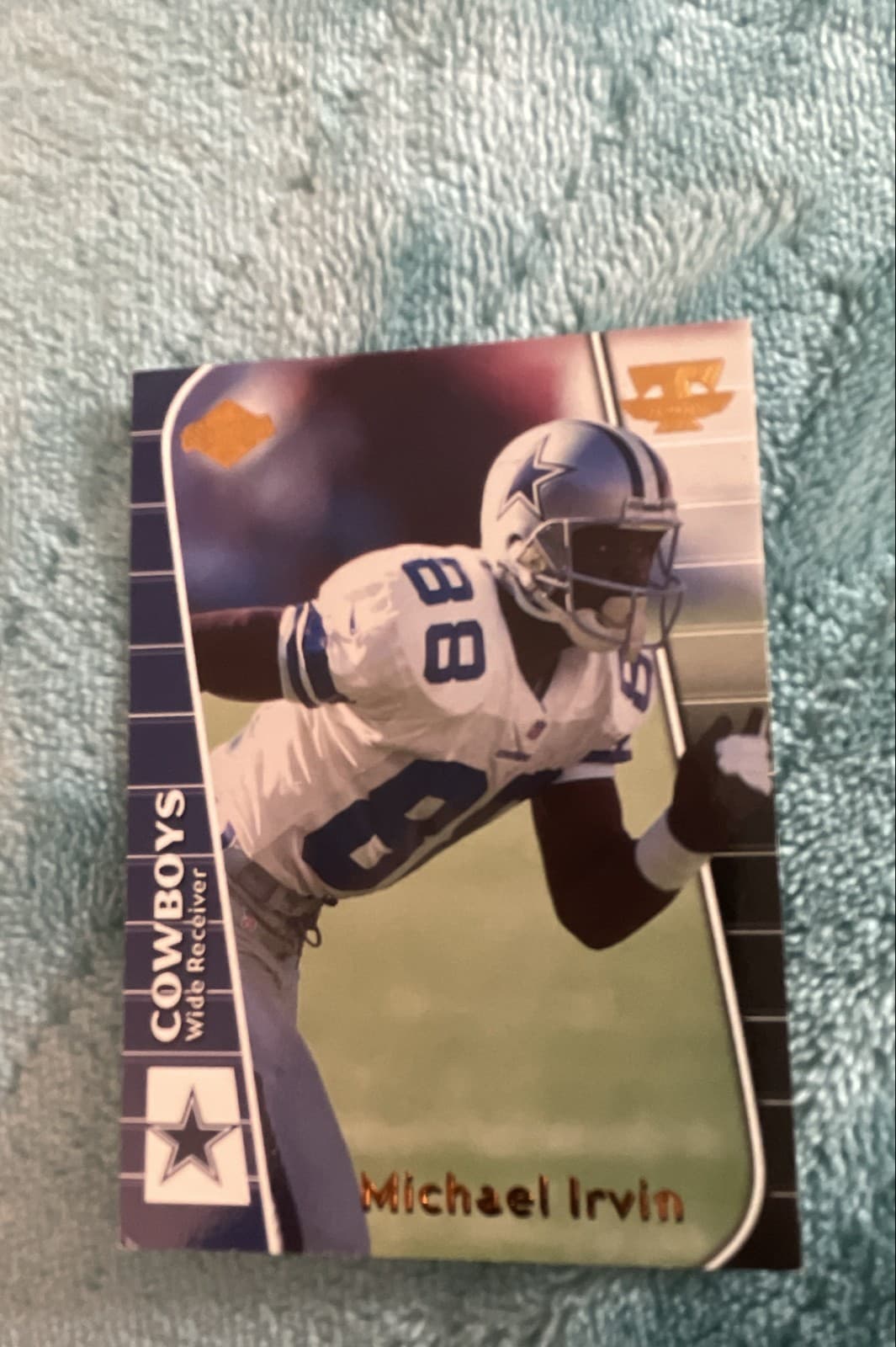 1999 Collector's Edge Triumph - Michael Irvin #T39 - Image 1