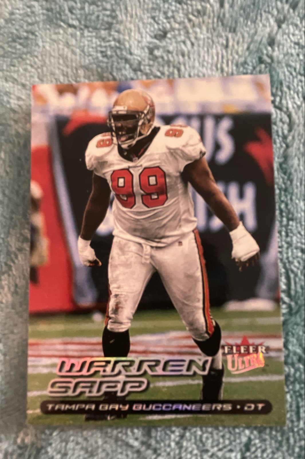 2000 Fleer Ultra - Warren Sapp #18 - Image 1