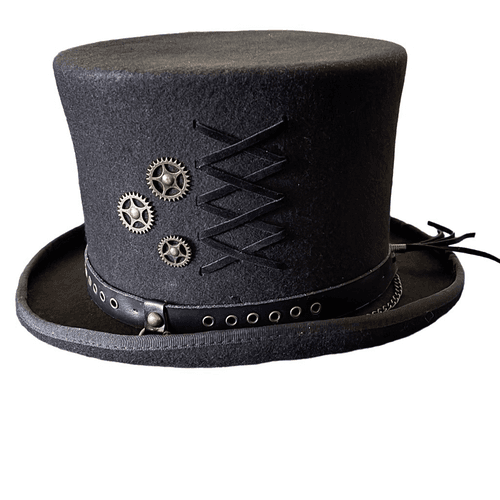 Conner Steam Punk Wool Felt Hat - Image 1