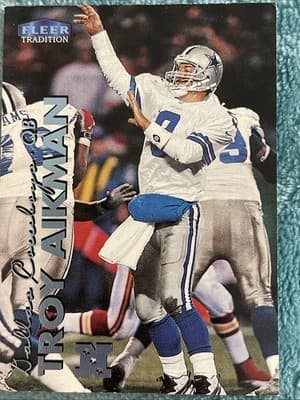 1999 Fleer Tradition - Troy Aikman #22 - Thumbnail 6