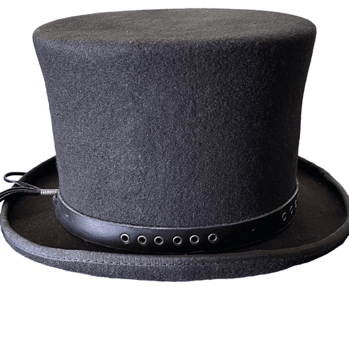 Conner Steam Punk Wool Felt Hat - Thumbnail 2