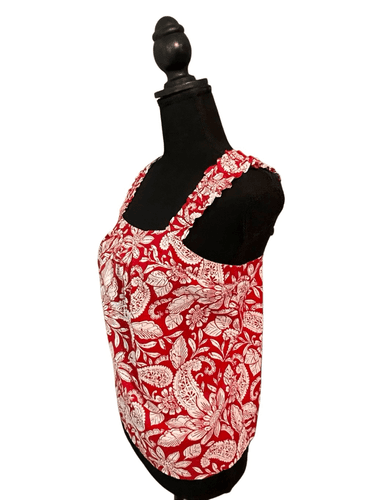 Loft Women’s Flowered Halter Tank Top - Thumbnail 4