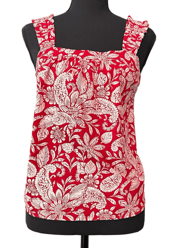 Loft Women’s Flowered Halter Tank Top - Thumbnail 3