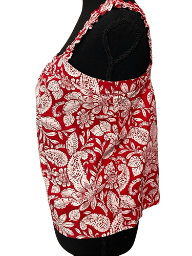 Loft Women’s Flowered Halter Tank Top - Thumbnail 7