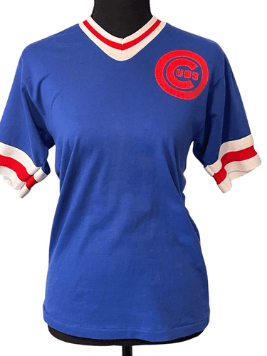Cubs Vintage Russell Athletic Baseball Jersey - Image 1