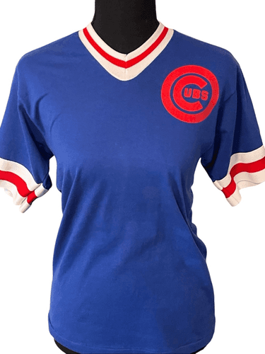 Cubs Vintage Russell Athletic Baseball Jersey - Thumbnail 2