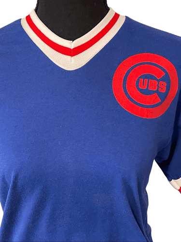 Cubs Vintage Russell Athletic Baseball Jersey - Thumbnail 5