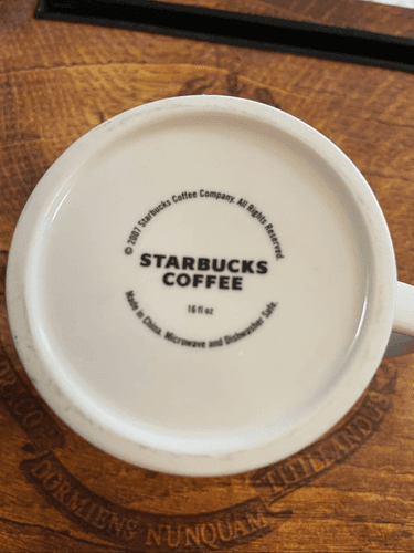 Starbucks 2007 Baseball 16 0z Coffee/Tea Mug - Thumbnail 7