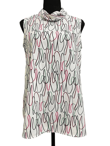 M.M. Lafleur Women’s The Lise Top Freeform Multi Sleeveless Top size Small Front - Thumbnail 2