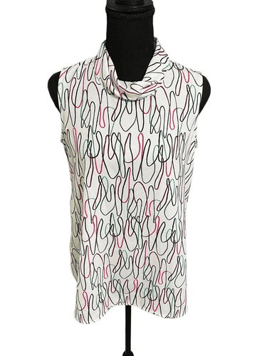 M.M. Lafleur Women’s The Lise Top Freeform Multi Sleeveless Top size Small Front - Image 1