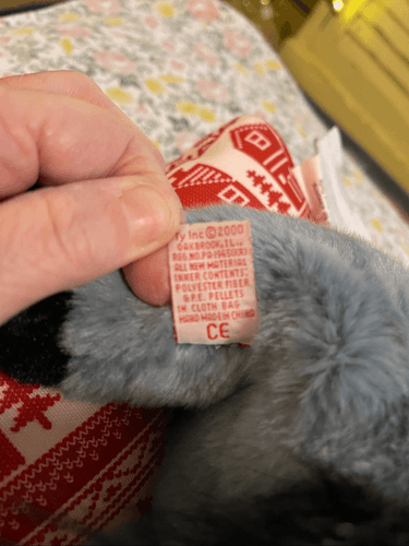 Ty Beanie Buddies LEFTY” Plush Donkey - Thumbnail 8